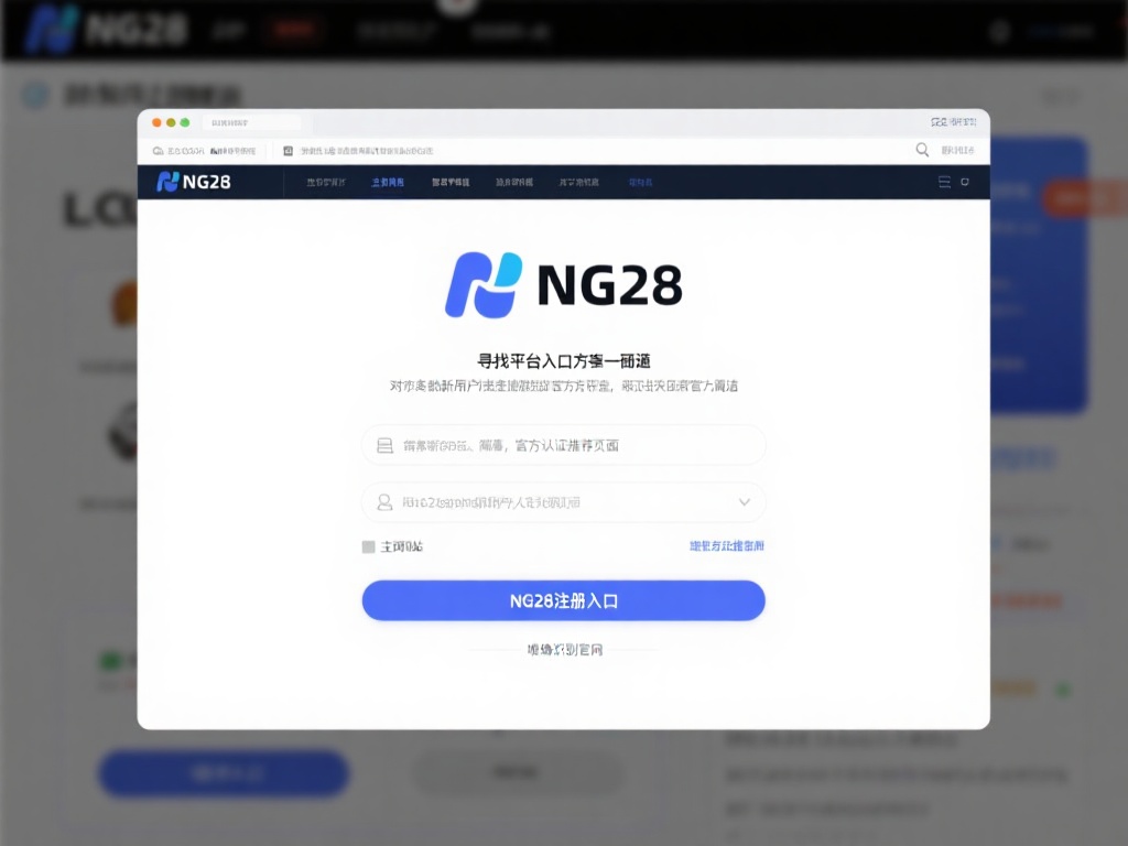 如何快速访问NG28注册平台入口官方链接 对大多数新用户来说,寻找平台入口可能是一大困扰。实