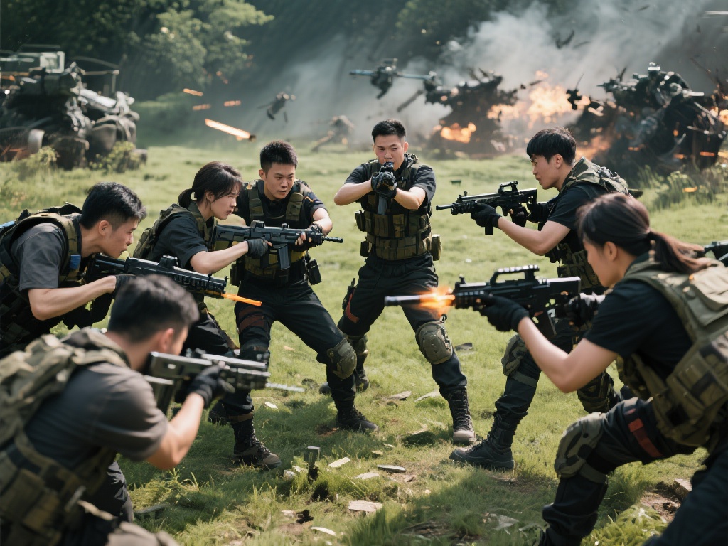 举一个简单的例子，一个团队在遭遇强敌时，可以通过成