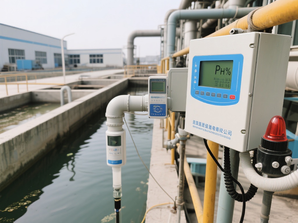 水质检测与监控：实时在线监测回水的水质指标，包括p