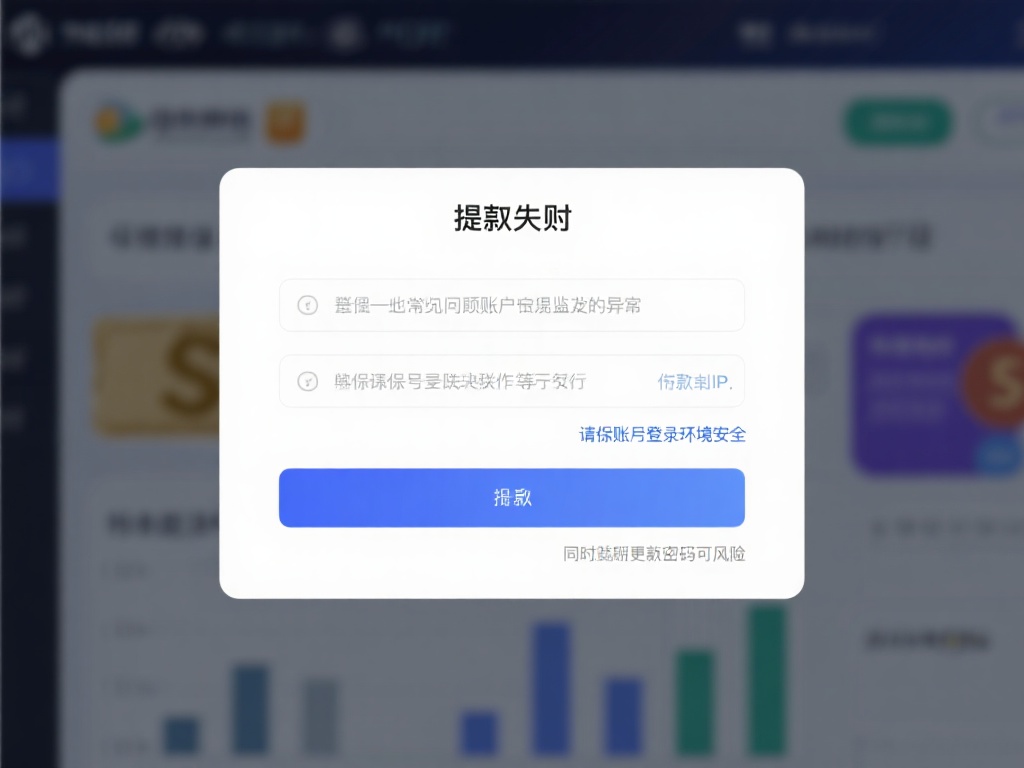 提款失败的另一个常见原因是账户被判定为异常。为确保