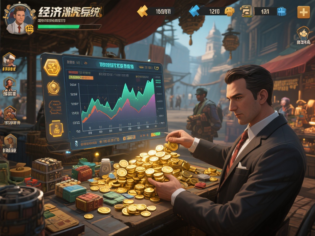 游戏中的经济系统逼真而复杂。玩家可以通过制造和交易